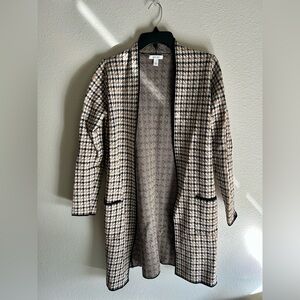 Nine West Clean Collar Coatigan